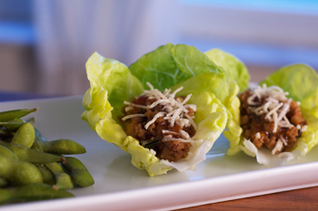 Asian Chicken Lettuce Wrap